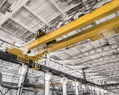 クラブ式天井クレーン